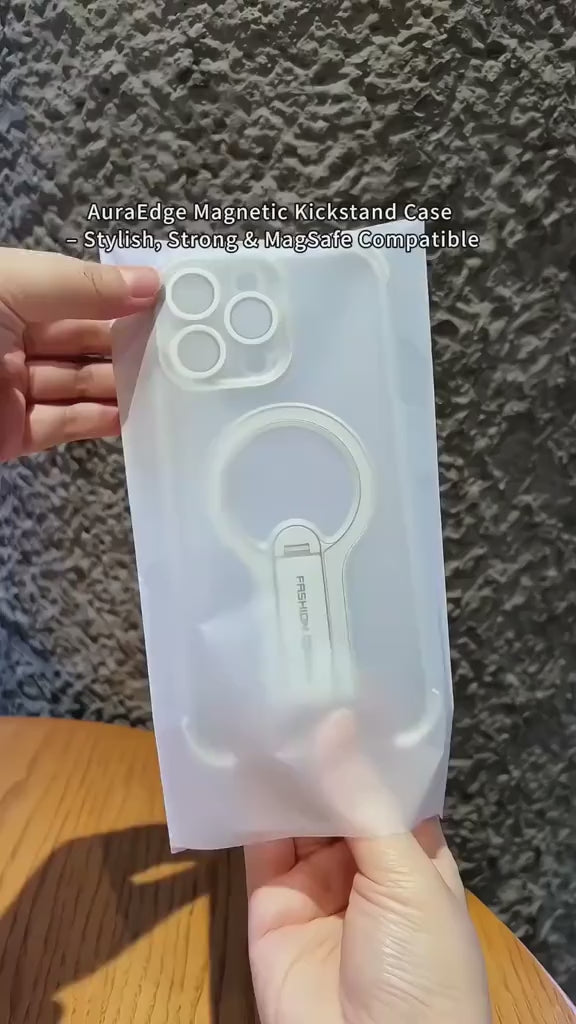 Funda Magnética para iPhone 17 con Soporte